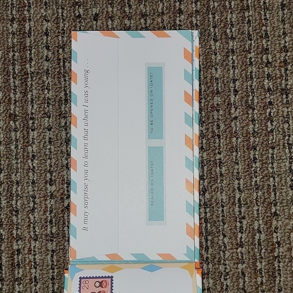 A paper time capsule booklet letters to my grandchild memory book - Picture 6 of 10